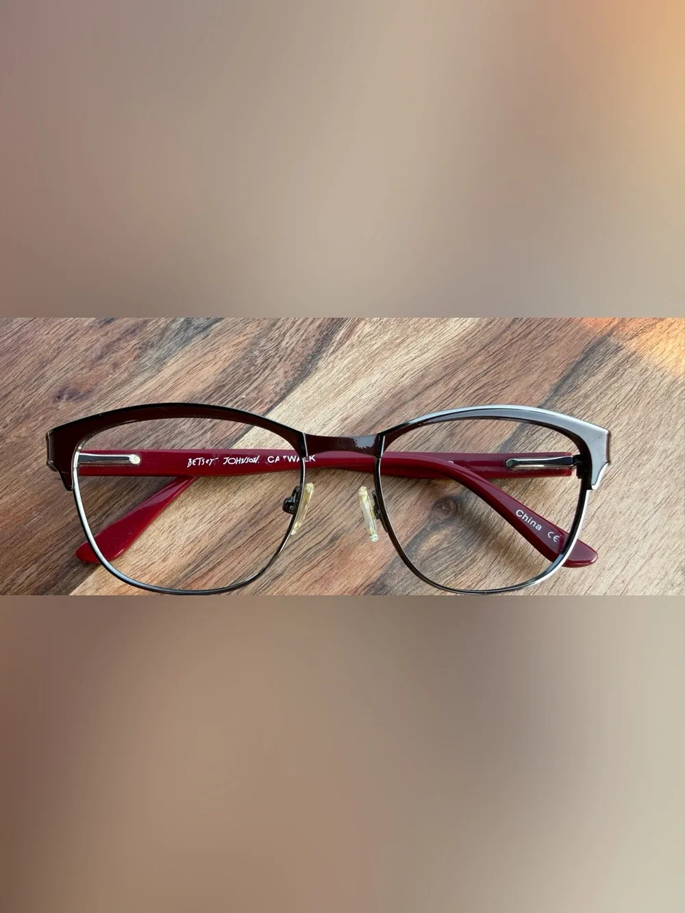 Betsey Johnson Women's Eyeglass Frames Catwalk